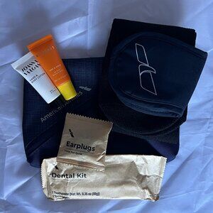 American Airlines Premium Economy Amenity Kit Pouch - NEW